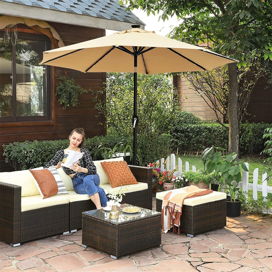 Agustiniano 3m Traditional Parasol