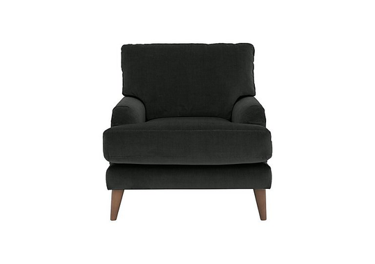 The Lounge Co. - Primrose Fabric Chair - Grey
