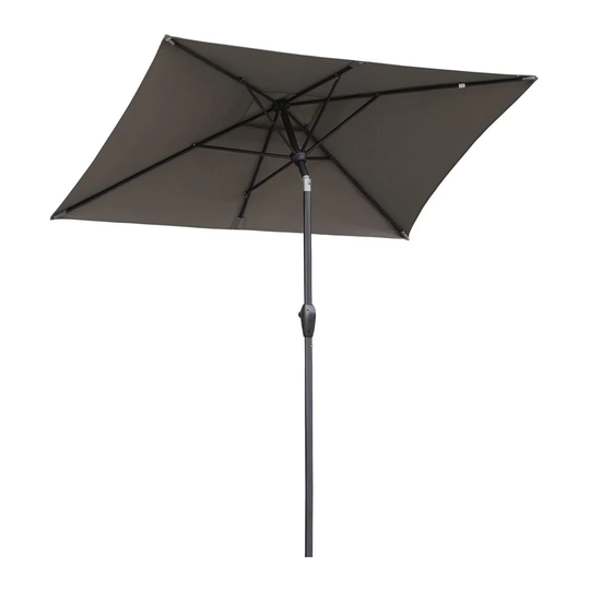Lujan 2.1m x 1.4m Rectangle Traditional Parasol