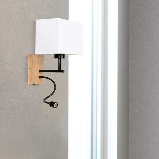 Danni-Marie 2 - Light LED Brown/Black Swing Arm