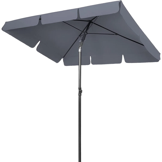 Ameliah 2m x 1.25m Rectangular Beach Parasol