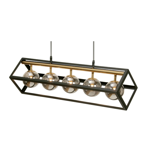 Artie 5 - Light Rectangle Pendant