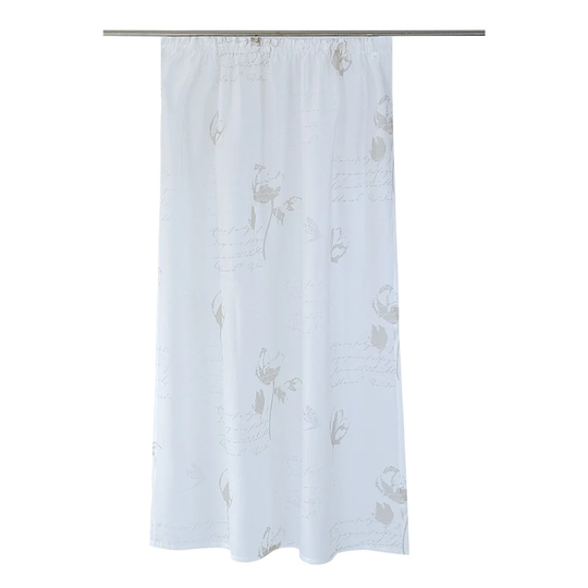 Goulaine Pencil Pleat Semi Sheer Single Curtain