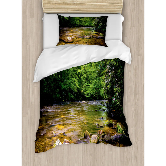 Indio 100% Polyester Duvet Cover Set