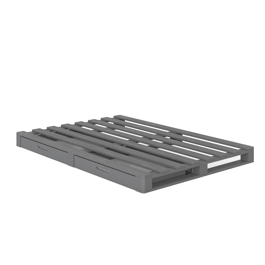 Mancilla European Double (140 x 200cm) Platform Bed