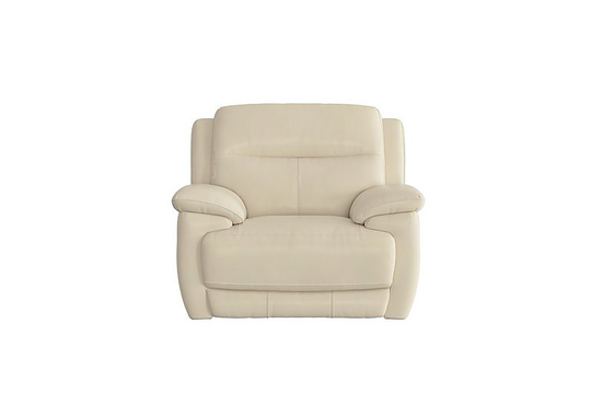 Touch Leather Armchair - Beige- World of Leather