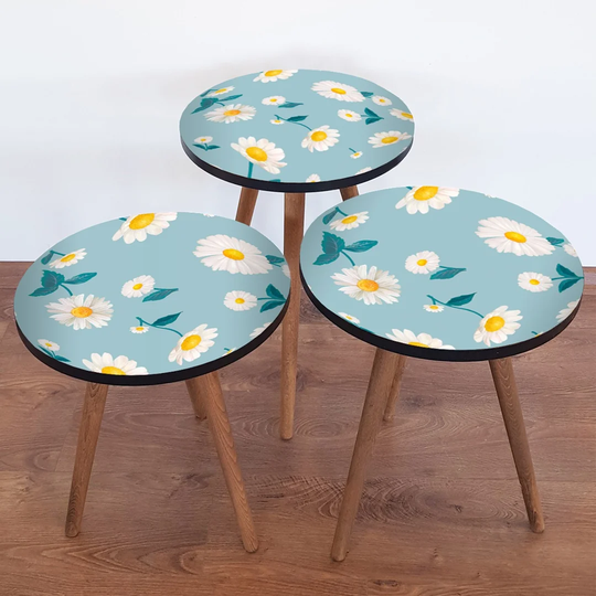 Aucoin 3 Piece Nest of Tables