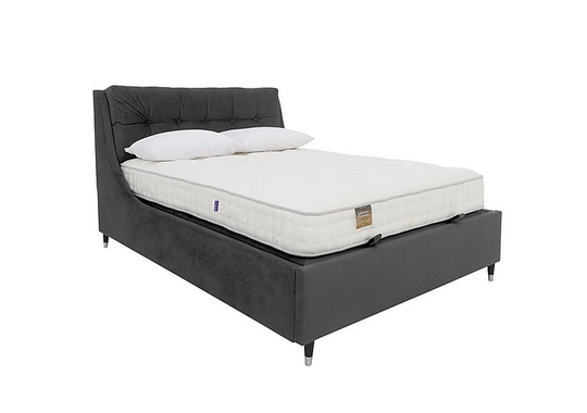 Javier Ottoman Bed Frame - Super King - Grey