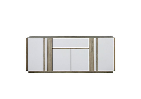 Vue 4 Door Sideboard With Lights - White