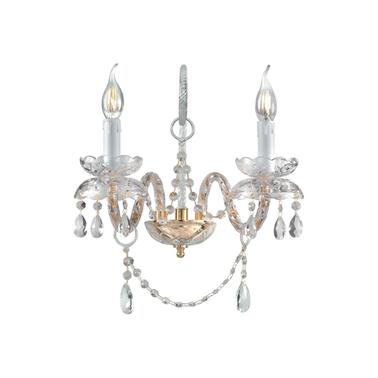 Amaro 2-Light Candle Wall Light