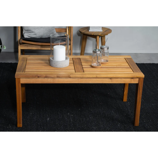 Laurelai Wooden Coffee Table