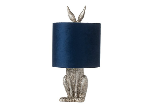Hare Silver Table Lamp
