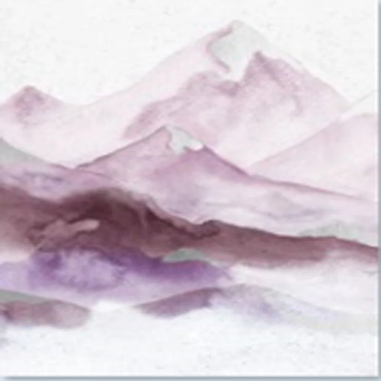 Mountains - Wrapped Canvas Painting