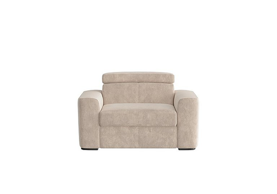 Infinity Fabric Chair Sofa Bed - Cream