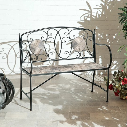 Wendland Metal Traditional Bench