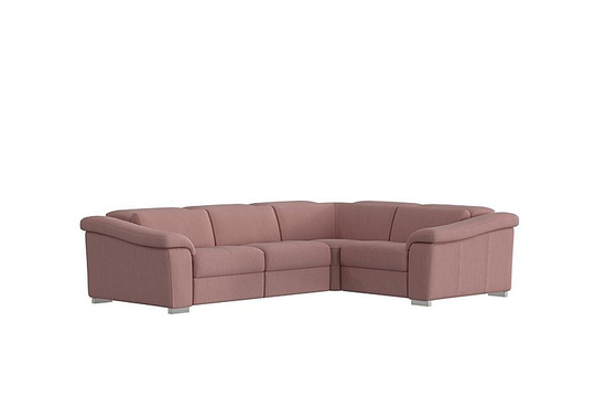 Nicoletti - Galileo Fabric Corner Sofa - Pink