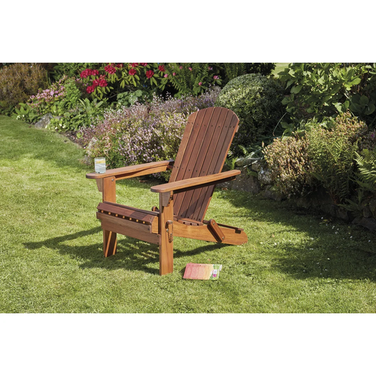 Fornear Solid Wood Folding Adirondack Chair