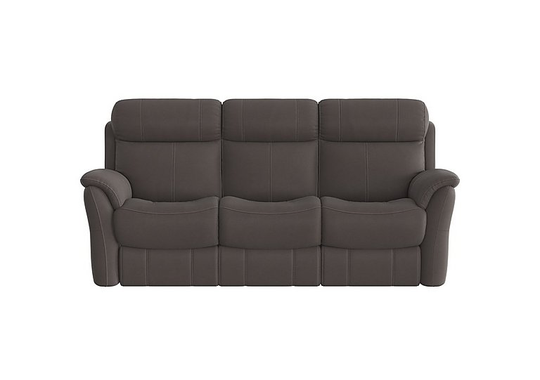 Relax Station Revive 3 Seater Fabric Power Recliner Sofa - Grey