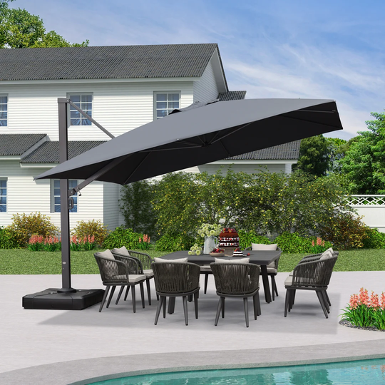 Mcelfresh 3.6m Square Cantilever Parasol
