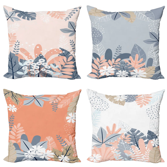 Heigelmann Indoor/Outdoor Floral Square Scatter Cushion Cover