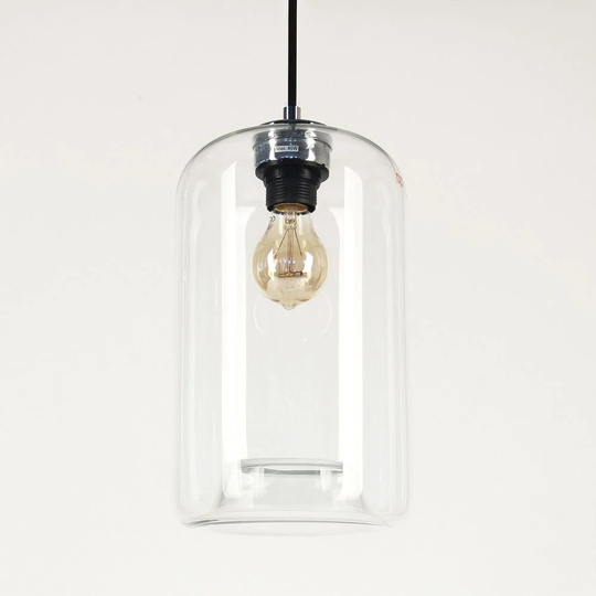 Cruet glass pendant light 3 flame