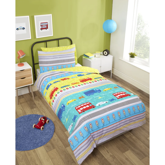 Chaplin Multicolor 132 TC Duvet Cover Set