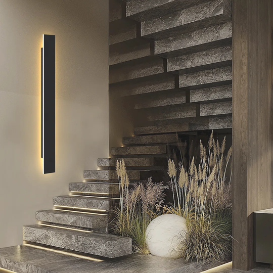 Adonias Black 4.5Cm H Integrated LED Glass Outdoor Bulkhead Light
