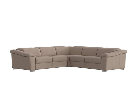 Nicoletti - Galileo Fabric Large Corner Sofa - Beige