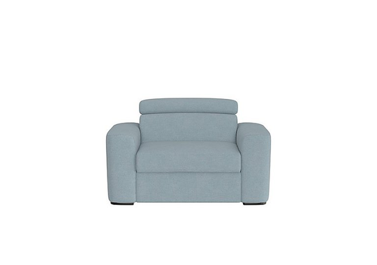 Infinity Fabric Chair Sofa Bed - Blue