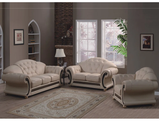 Fordingbridge Leather 3 Seater Sofa
