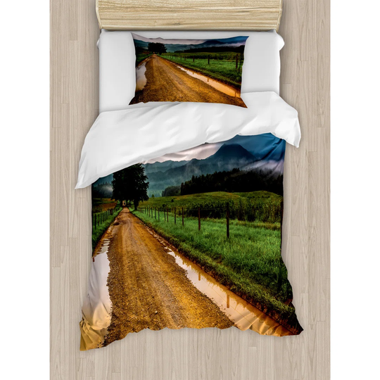 Minchinhampton 100% Polyester Duvet Cover Set