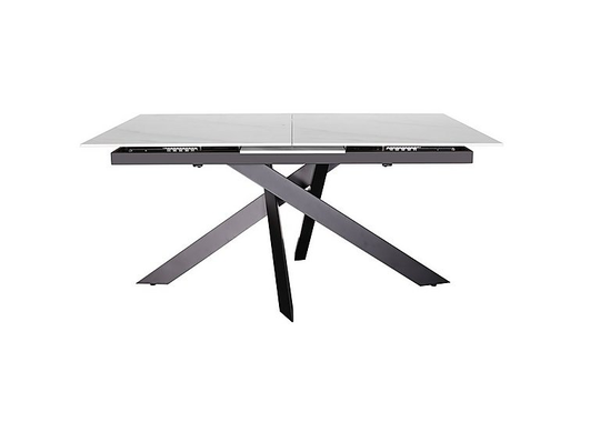 Samurai Extending Dining Table with White Stone Top