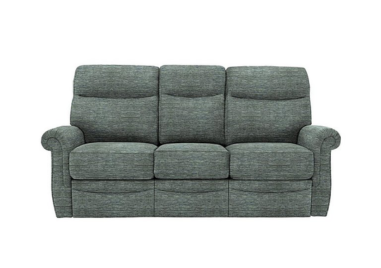 G Plan - Avon 3 Seater Fabric Power Recliner Sofa - Green