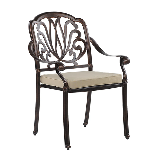 Aadhiran Stacking Garden Chair with Cushion