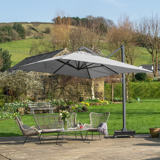 Batres 4m x 3m Rectangular Parasol