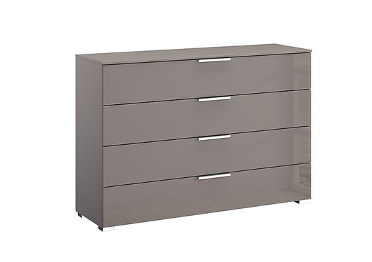 Rauch - Perth 4 Drawer Wide Chest - Grey