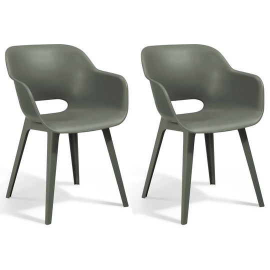 Allibert Outdoor Chair Akola Dark Green