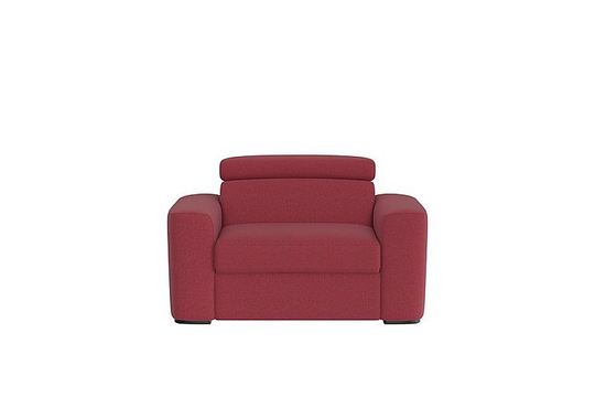 Infinity Fabric Chair Sofa Bed - Red