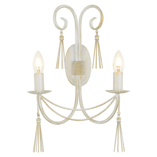 Carte 2-Light Candle Wall Light