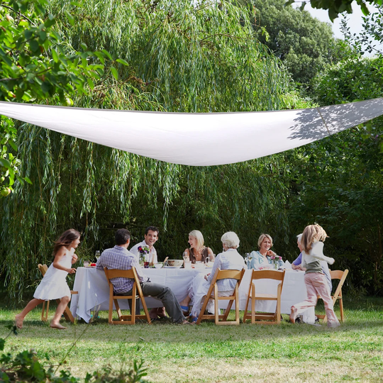 DeMotte 4m x 4m Triangular Shade Sail