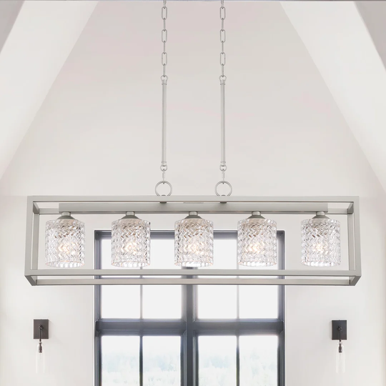 Irie 5 - Light Kitchen Island Linear Pendant