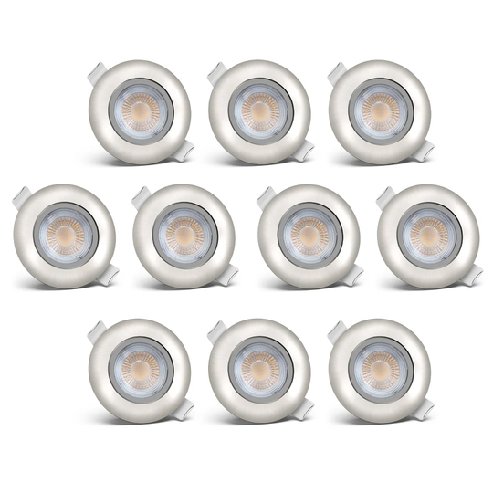 Mclemoore 7cm LED Slim Profile Recessed Lighting Kit