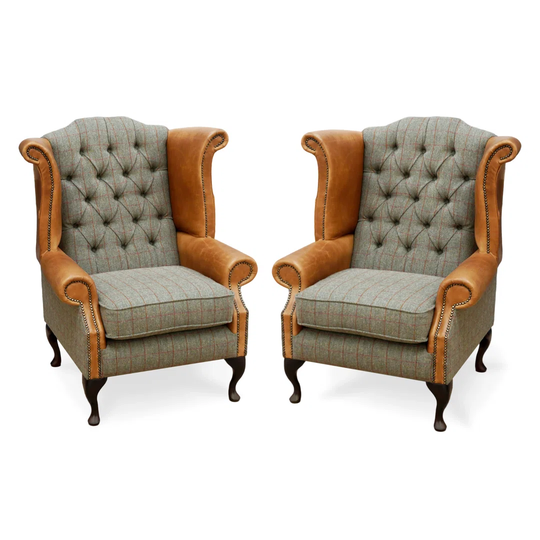 Grandin Tufted Wingback Chair