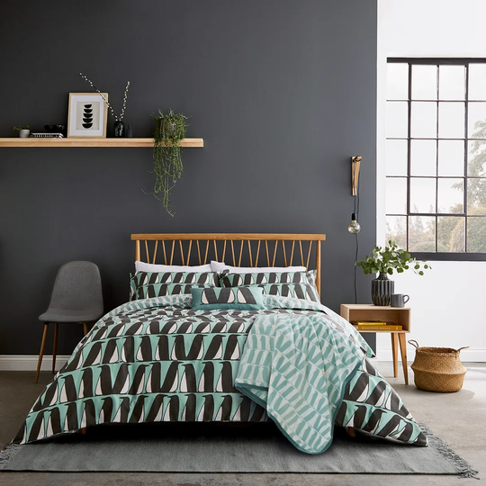 Pedro Brushed Cotton Duvet Cover Set