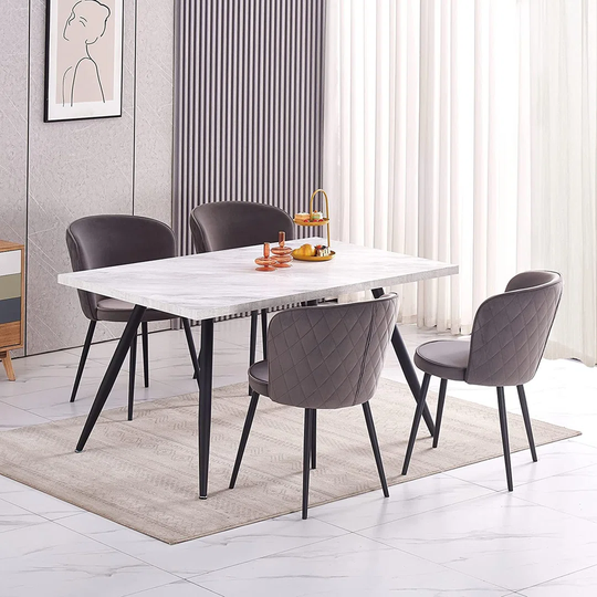 Babs Upholstered Velvet Dining Chairs