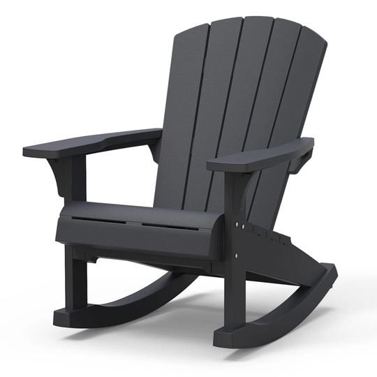 Keter Adirondack RocKing Chair Troy Graphite