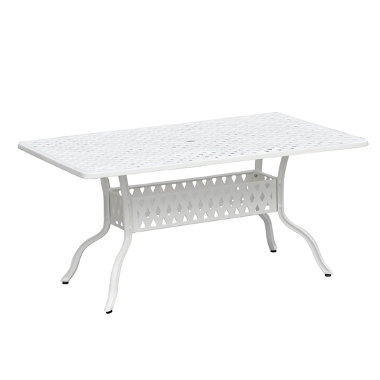 Becket Aluminium Dining Table