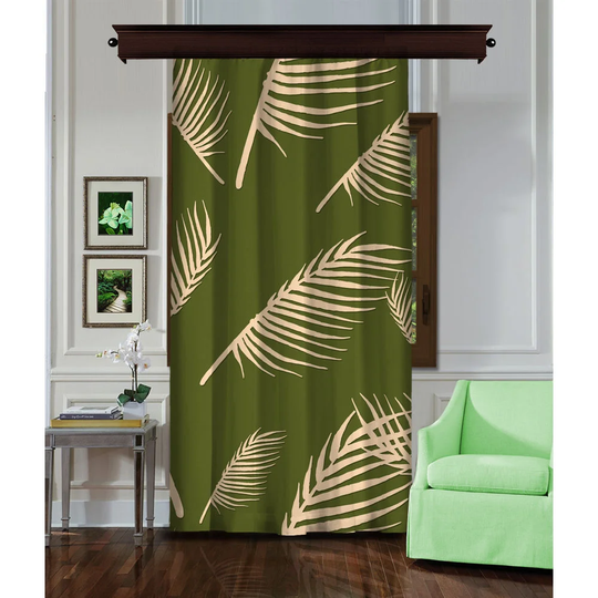 Ler Track Insert Room Darkening Single Curtain