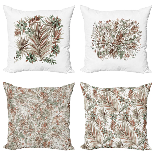 Muscatine Indoor/Outdoor Floral Square Scatter Cushion Cover