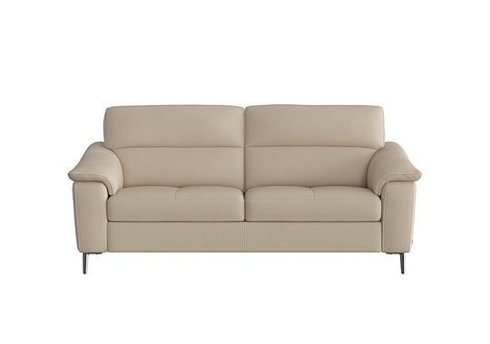 Nicoletti - Maldini 3 Seater Leather Sofa - Beige